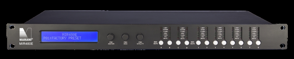Digital audio processor 4 in 8 out