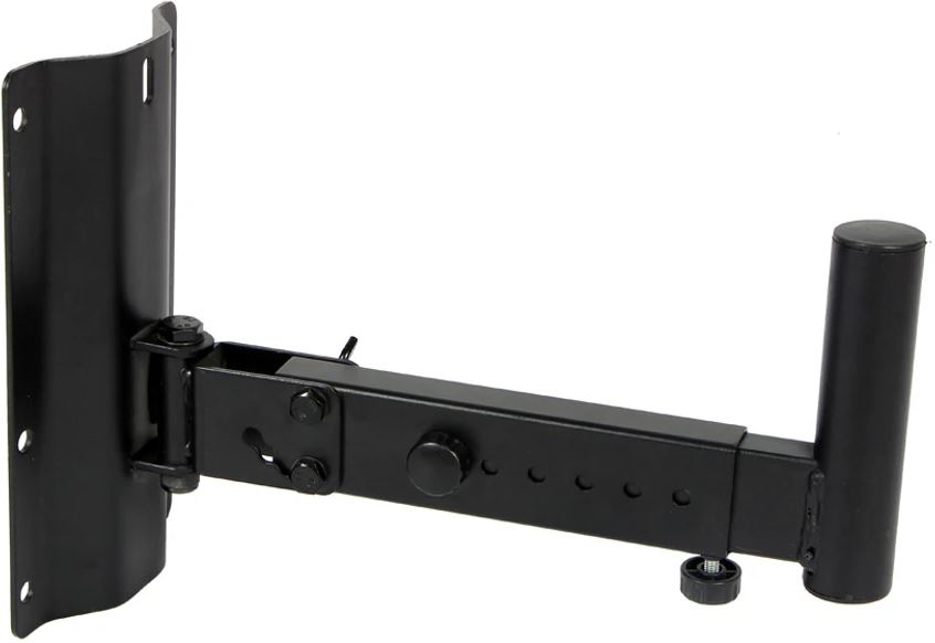 Wallmount speaker stand 3 movements large plate