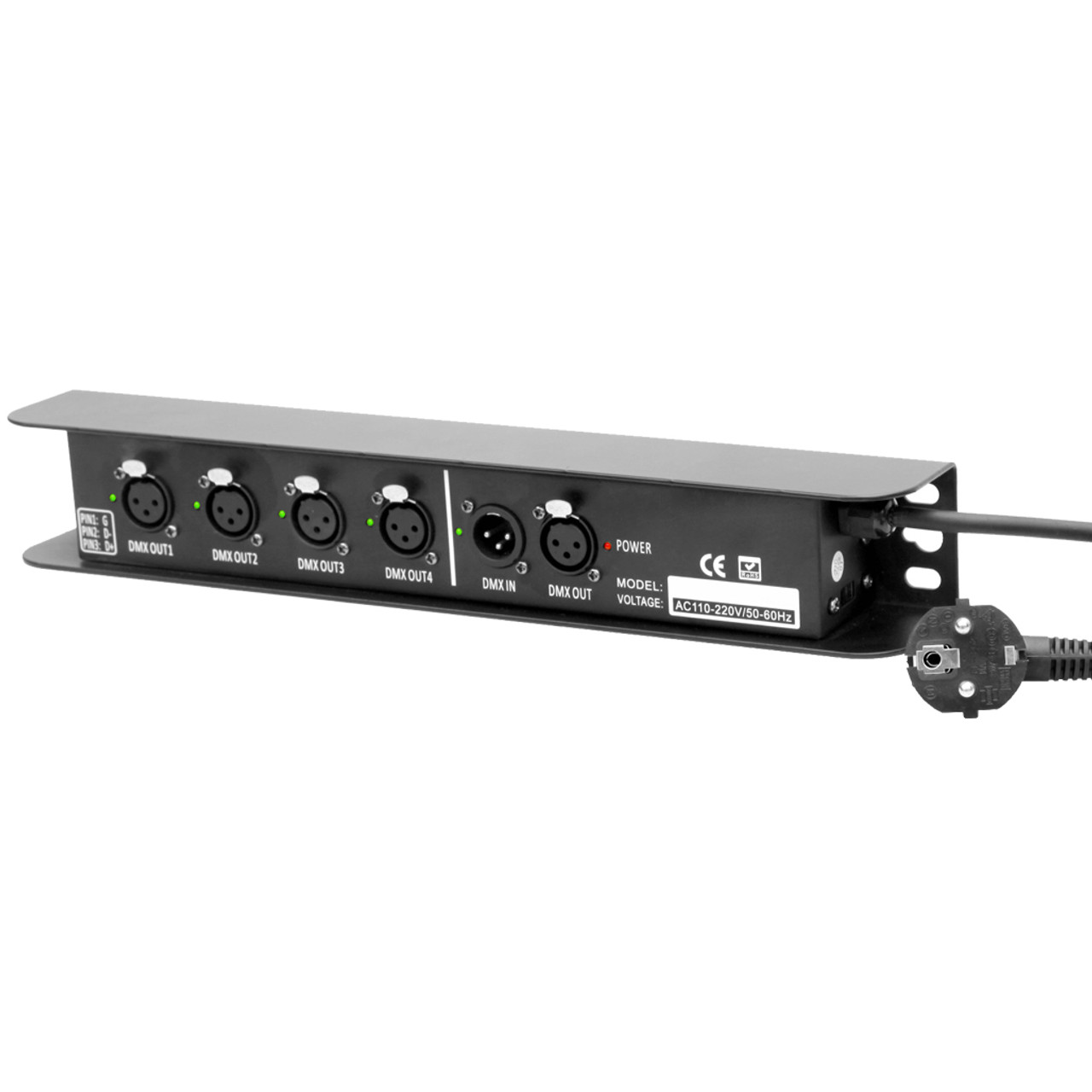 DMX splitter 4 channels