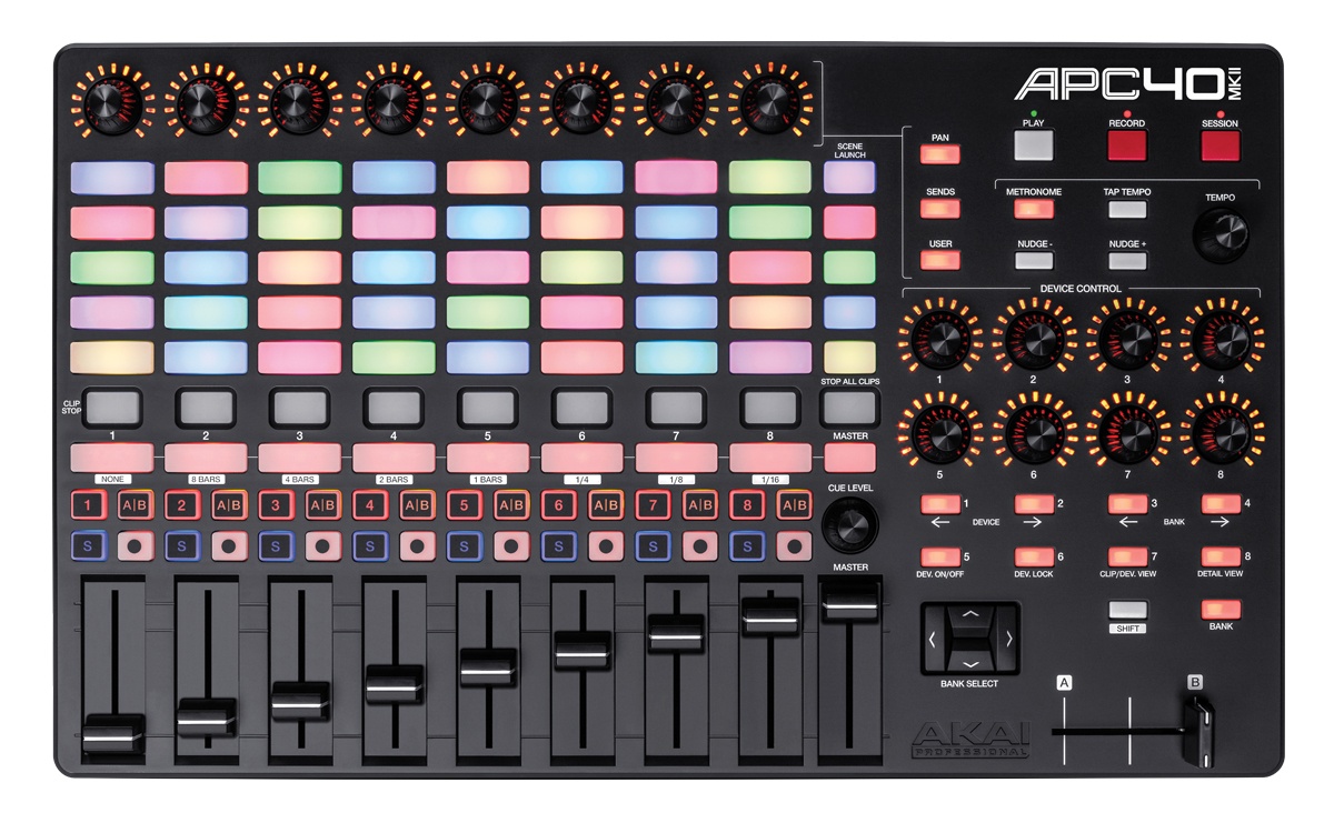 Akai midi controller apc40