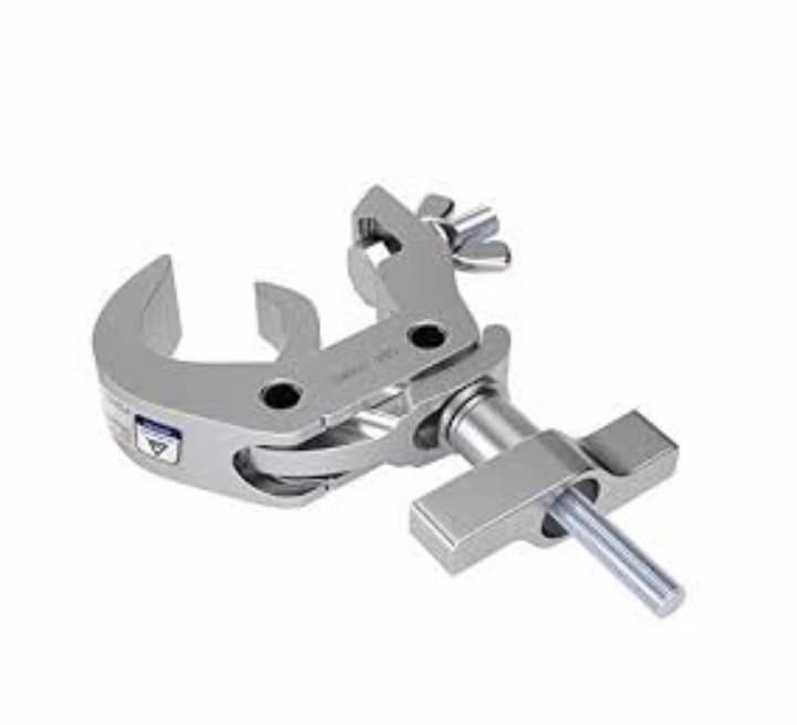 Aluminium C clamp 300KG silver