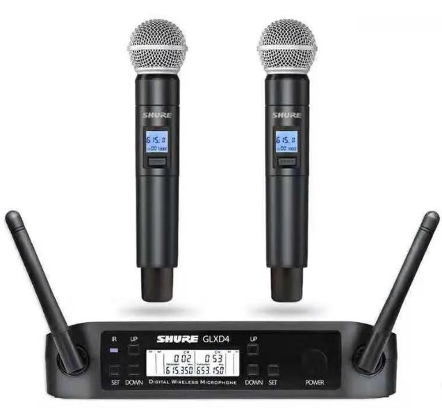 Wireless microphone handheld x2 with beta58A head