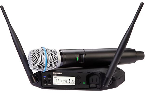 Wireless microphone handheld single with beta58A head