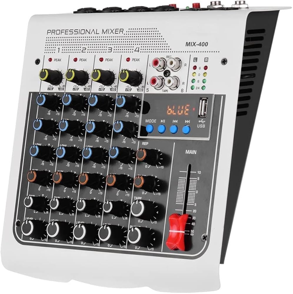 Audiocraft audio mixer 4 channels