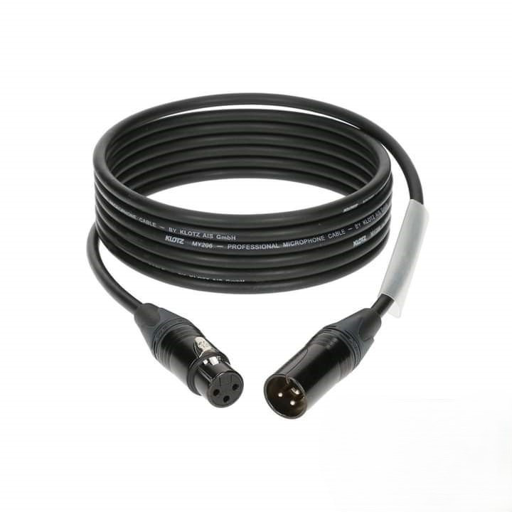 XLR to XLR cable 1m