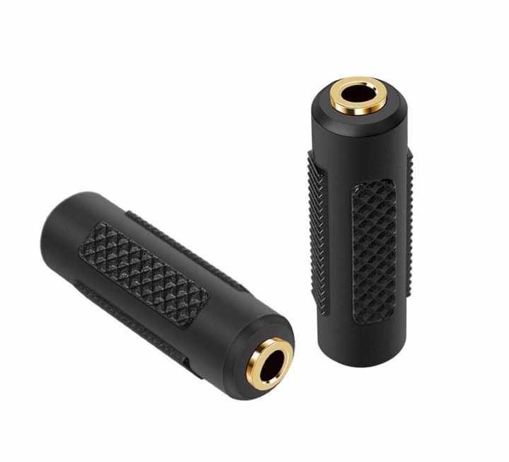 Adapter jack3.5 female to jack3.5 female