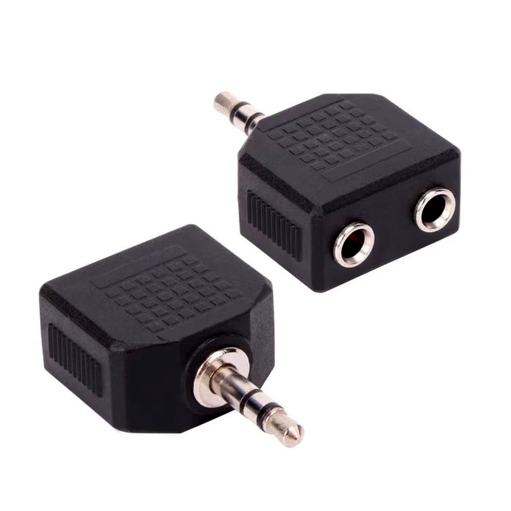 Double jack 3.5 mono to jack 3.5 stereo