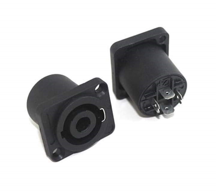 Speakon power chassis female