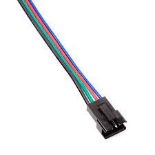 Connector 4 pin for LED strip male