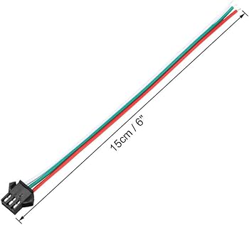 Connector 3 pin for LED strip female