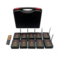 Volcano machine with 10 receivers