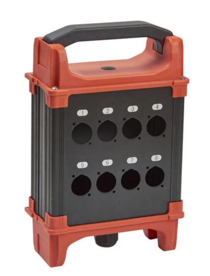 Stage box 8 channels without cables