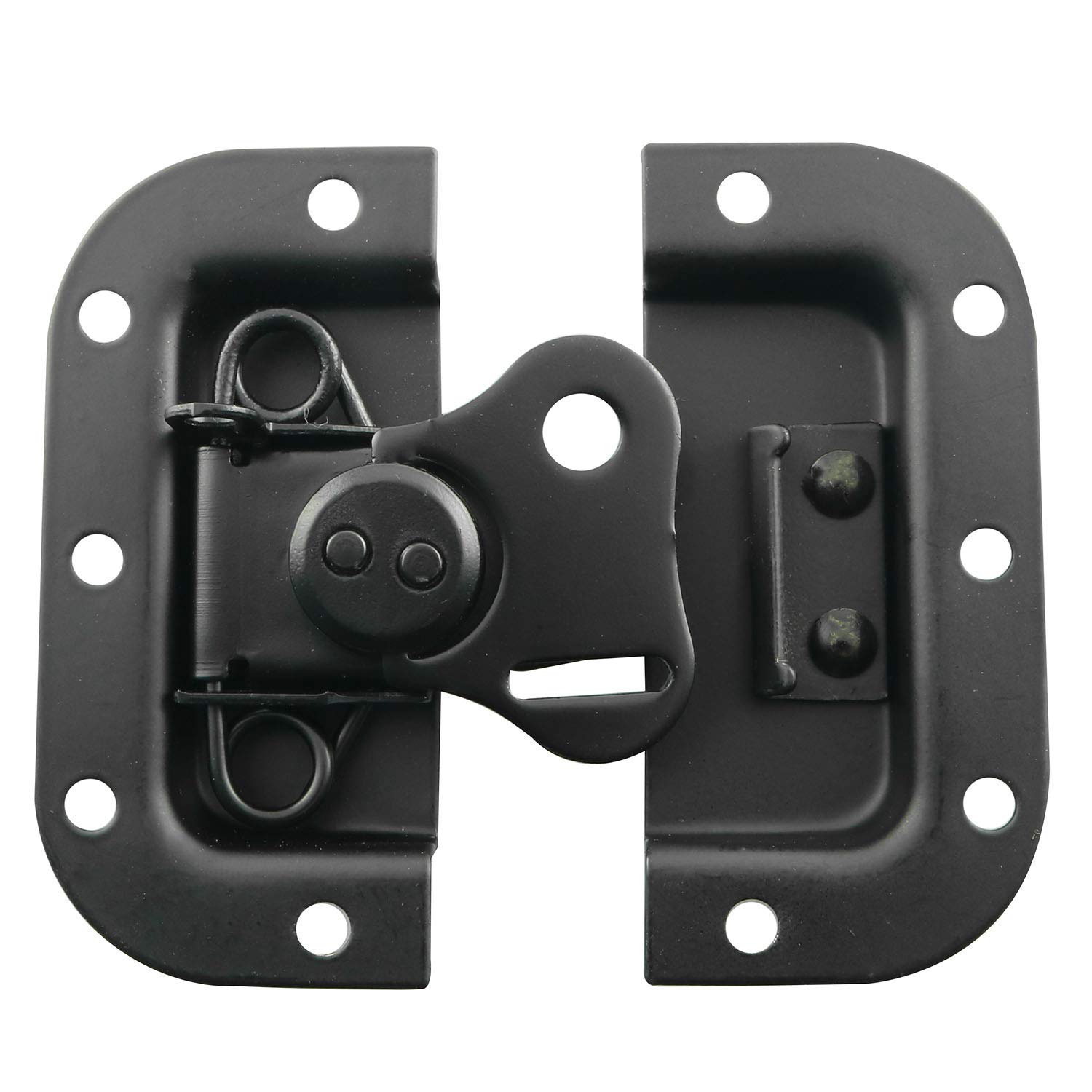 Flightcase lock full set black color