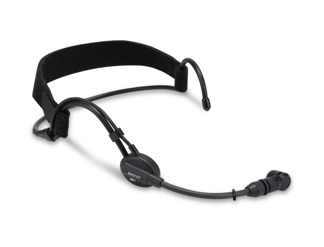 Headset microphone mascot