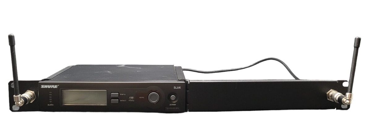 SLX microphone brackets for rack mounting