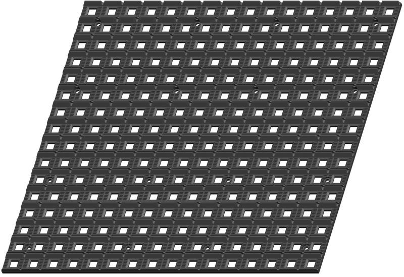 Mask for p3.9 screen Frequency