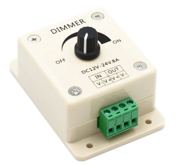 DC dimmer 12v/24v 8A