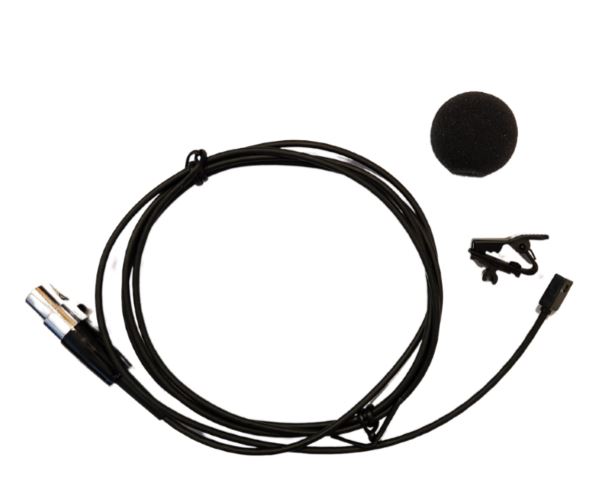 Microphone for bodypack condenser with mini XLR