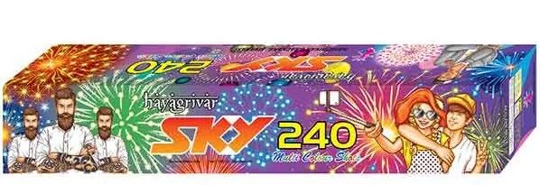 Fireworks block 240 shots